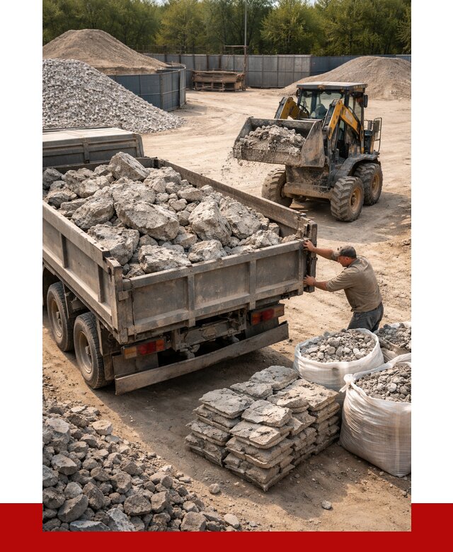 Купить бой бетона с доставкой в Наро-Фоминске от 4918 р. | ПРОНЕРУДНр-