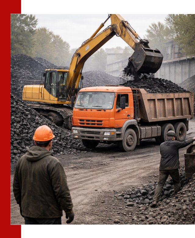 Доставка угля автотранспортом в Наро-Фоминске быстро и выгодно