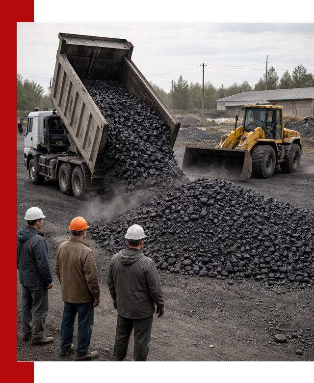 Доставка угля антрацита в Наро-Фоминске с самосвалами и погрузкой