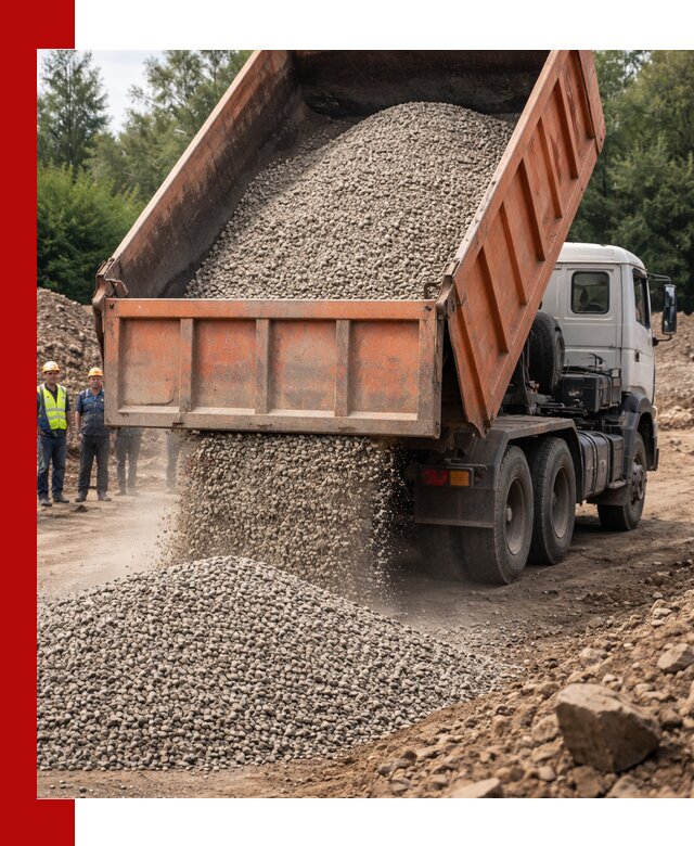 Доставка сыпучих материалов самосвалом в Наро-Фоминске быстро и надежно