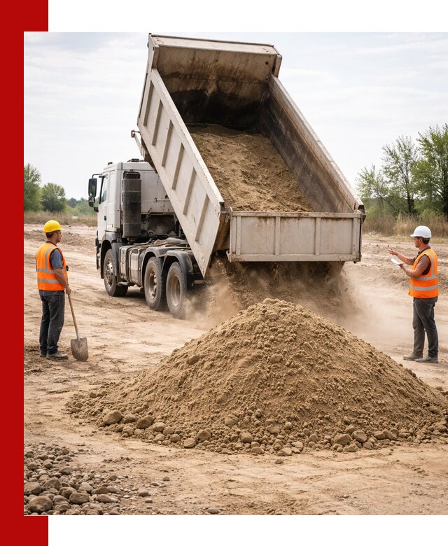 Доставка самосвалом 15 кубов в Наро-Фоминске за город и по городу