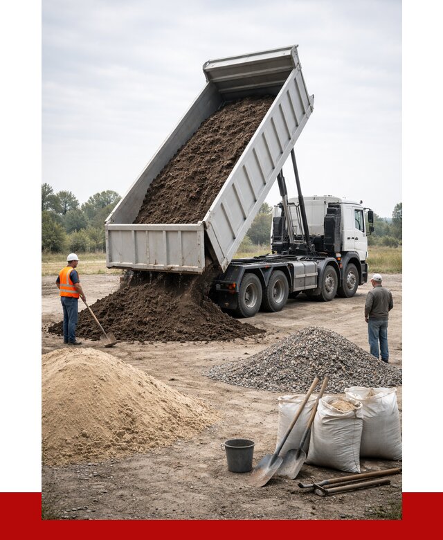 Доставка самосвалом 30 кубов в Наро-Фоминске от 8708 р. | ПРОНЕРУДНр-