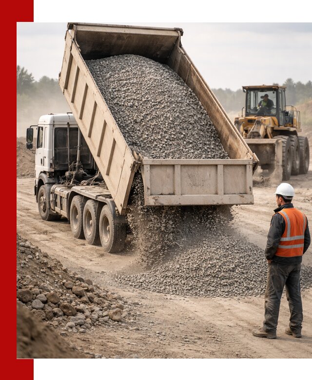 Доставка самосвалом 40 кубов цемента и сыпучих в Наро-Фоминске