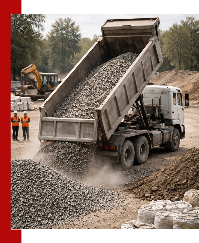 Аренда самосвала в Наро-Фоминске для доставки сыпучих и нерудных материалов