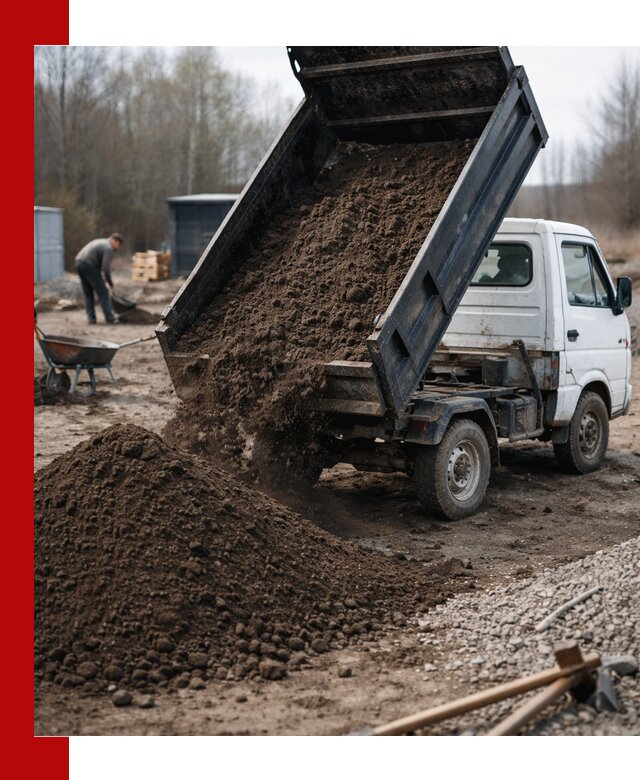 Аренда минисамосвала в Наро-Фоминске для доставки сыпучих материалов