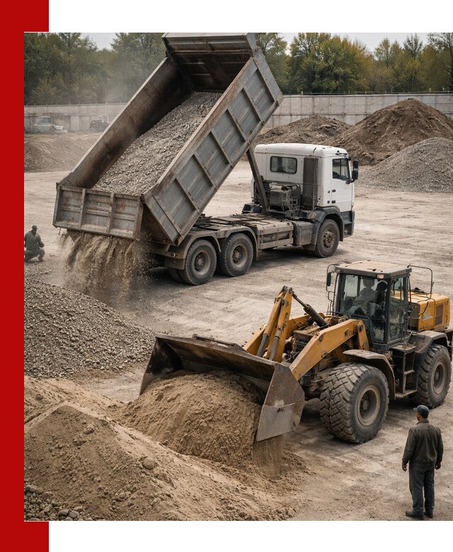 Перевозка сыпучих грузов самосвалами и бортовыми в Наро-Фоминске