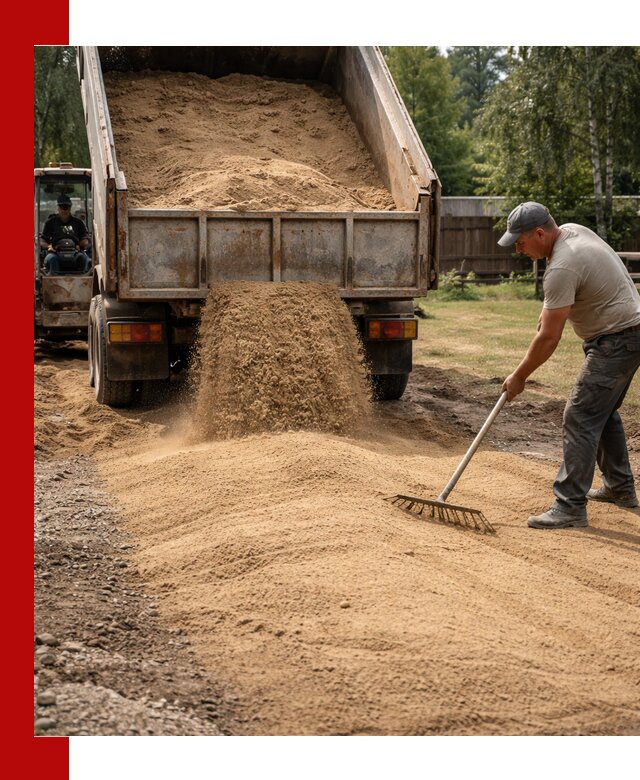 Отсыпка участка песком в Наро-Фоминске быстро и качественно