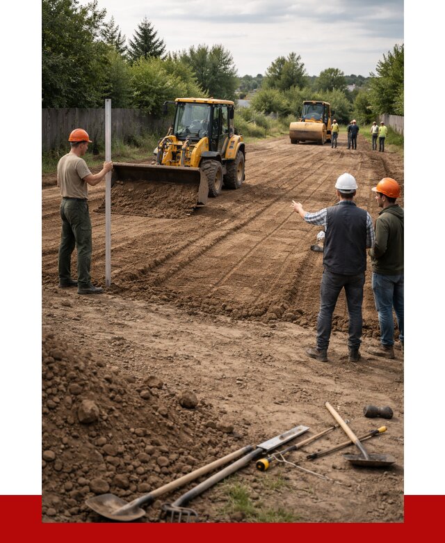 Планировка участка грунтом в Наро-Фоминске от 4610 р ПРОНЕРУДНр-